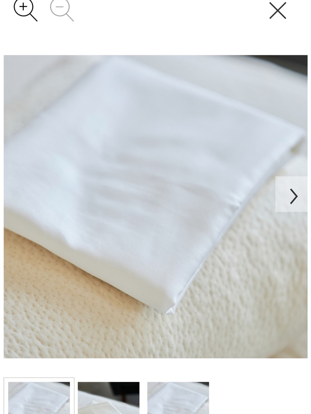 avocado White Pillowcase - Soft Bedding Cover